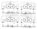 Borg & Beck Front Brake Pad Set -BBP2602
