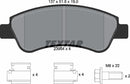 Citroën Ds Opel Peugeot Vauxhall, Brake Pad Set - Textar 2395401