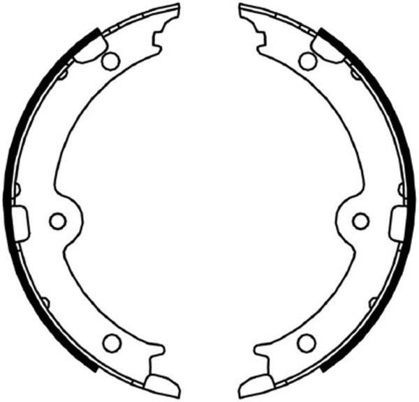Mintex Brake Shoes fits -Lexus Toyota MFR688 (also fits other vehicles)