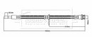 Borg & Beck Brake Hose Part No -BBH8847