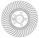 Borg & Beck Brake Disc Single Part No -BBD5800S