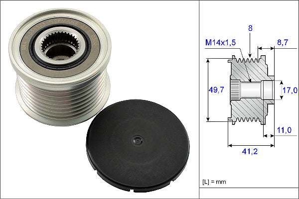 INA Alternator Freewheel Clutch - Part No - 535014110