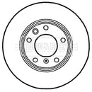 Borg & Beck Brake Disc (Single)  - BBD6052S