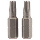 Draper 2PC 25mm T25 S/D Bit - 66431