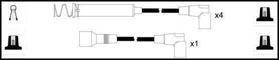 ElectroSpark Ignition Lead Set - OEK190