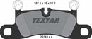 Textar Brake Pad Set - 2514301