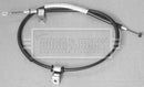Borg & Beck Brake Cable- RH Rear -BKB3128
