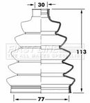 First Line Cv Joint Boot Kit Part No -FCB6069