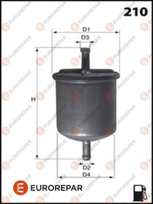 Eurorepar Fuel filter - 1612797980
