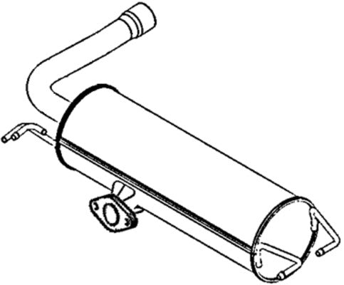 Klarius TY695P - Box With Tail Pipe