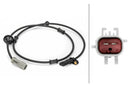 HELLA 6PU 230 040-651 Sensor, wheel speed - 2-pin connector - Rear Axle