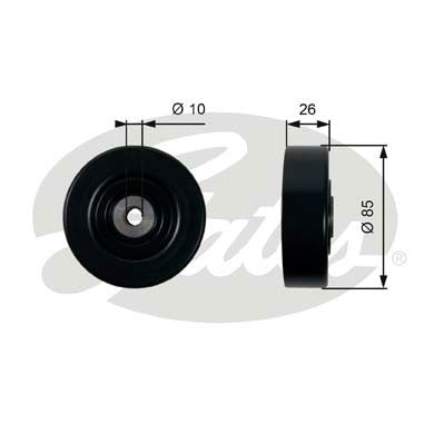 Gates DriveAlign Idler Pulley - T36440