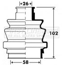 First Line Cv Joint Boot Kit Part No -FCB2911
