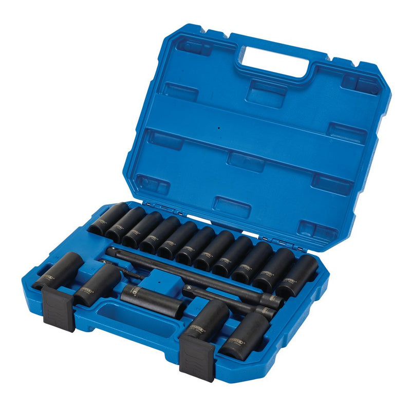 Draper 19Pc 1/2"Sq.Dr Impact Sock.Set - 4577