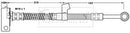 Borg & Beck Brake Hose Part No -BBH7035