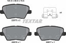 Textar Brake Pad Set - 2267501