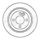 Key Parts Brake Disc Pair Part No -KBD4257