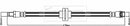 Borg & Beck Brake Hose Part No -BBH8335