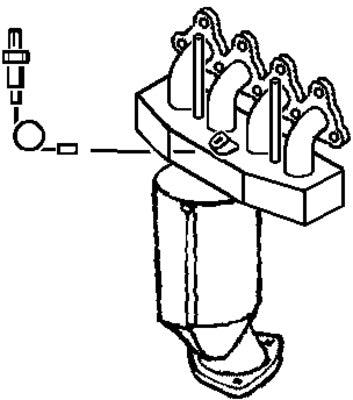 Klarius 380447 - Catalyst Incl Frnt Pipe Non Ta