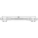 Borg & Beck Brake Hose Part No -BBH6554