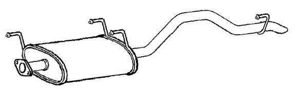 Klarius IZ50B - Box With Tail Pipe