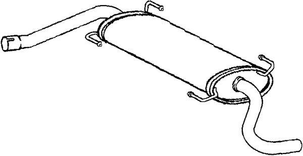 Klarius FT887H - Box With Tail Pipe