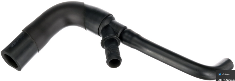 Gates Crankcase Breather Hose - EMH605