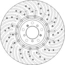 Disctech Brake Disc - Fits Bmw - ABD3914 - Front Axle Right