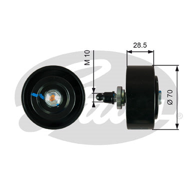 Gates DriveAlign Idler Pulley - T36335
