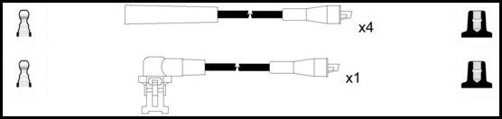 ElectroSpark Ignition Lead Set - OEK970