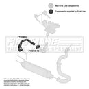 First Line Turbo Hose Part No -FTH1404