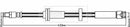 Borg & Beck Brake Hose Part No -BBH8331