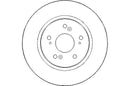 Disctech Brake Disc - Fits Honda - ABD2194 - Front Axle