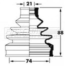 First Line Cv Joint Boot Kit Part No -FCB6045