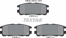 Textar Brake Pad Set - 2187501