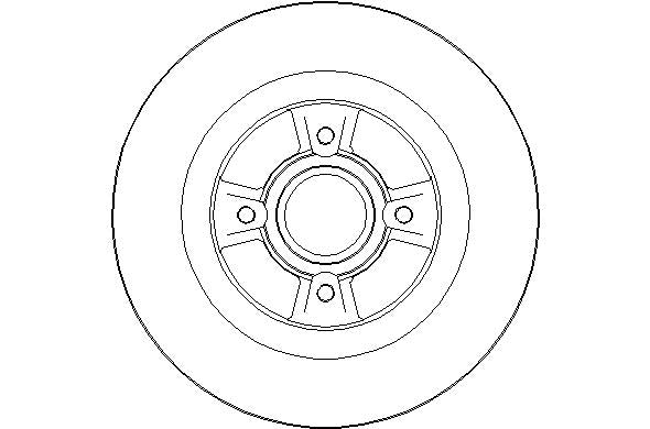 Disctech Brake Disc (Single) - ABD2187