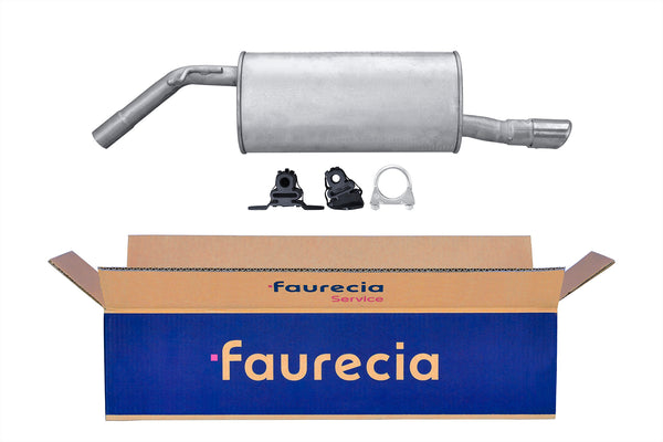 FAURECIA 8LD 366 035-721 Rear Muffler - Easy2Fit® Kit - fits TOYOTA YARIS