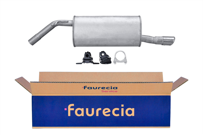 FAURECIA 8LD 366 035-721 Rear Muffler - Easy2Fit® Kit - fits TOYOTA YARIS