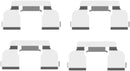 Textar Brake Pad Fitting Kit - 82508200