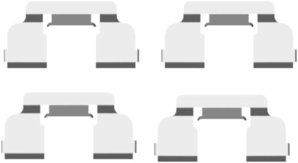 Textar Brake Pad Fitting Kit - 82508200