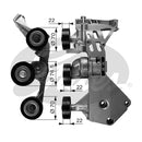 Gates DriveAlign Tensioner Pulley - T38465