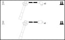 Lemark Ignition Lead Set - HOES254