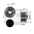 Gates DriveAlign Overrunning Alternator Pulley - OAP7032