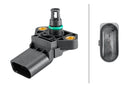 HELLA 6PP 358 152-271 Sensor, boost pressure - 3-pin connector - Bolted