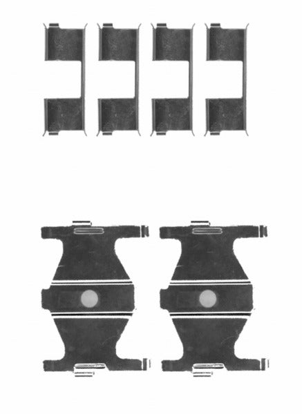 Mintex Brake Fitting Kit fits -Hyundai MBA1754 (also fits other vehicles)