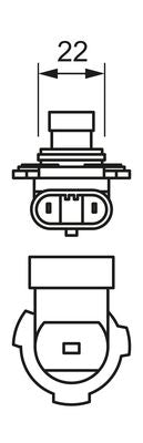 Bosch Bulb Pure/Lt 9012 Hir2 12V 55W