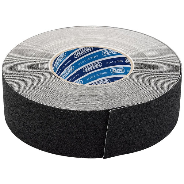 Heavy Duty Safety Grip Tape Roll, 18m x 50mm, Black