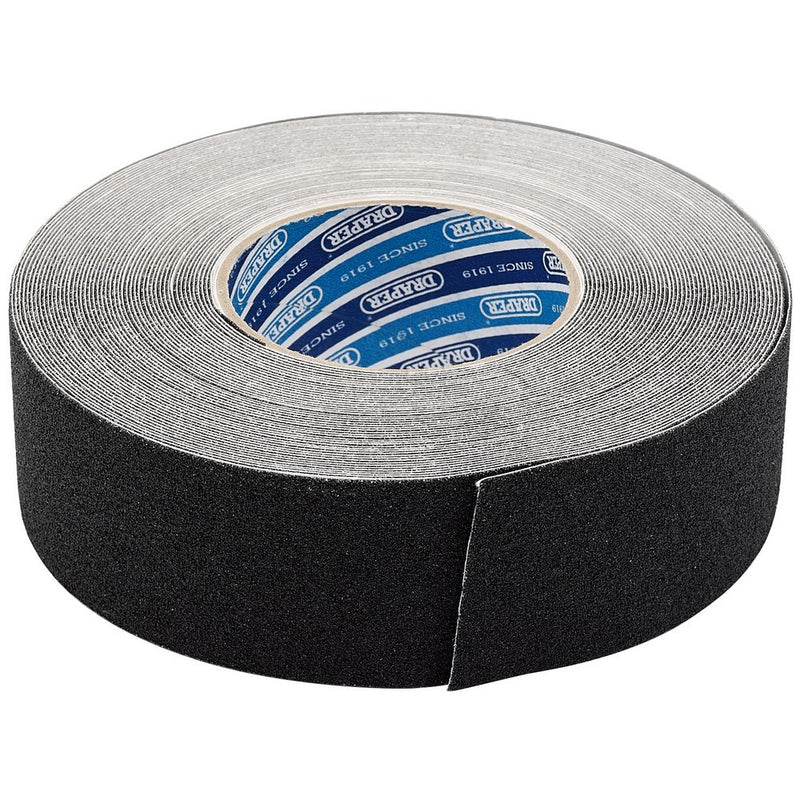 Heavy Duty Safety Grip Tape Roll, 18m x 50mm, Black