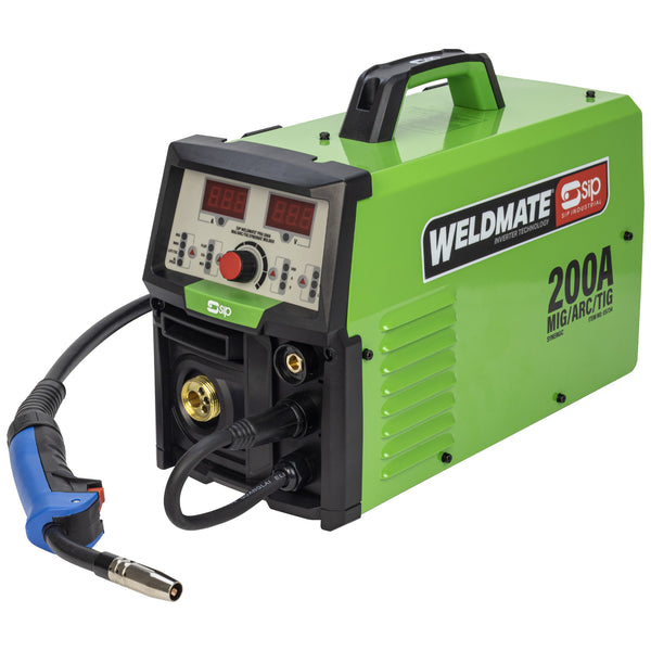 SIP WELDMATE® PRO 200A MIG/ARC/TIG Synergic Welder