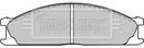 Borg & Beck Brake Pad Set -BBP1195